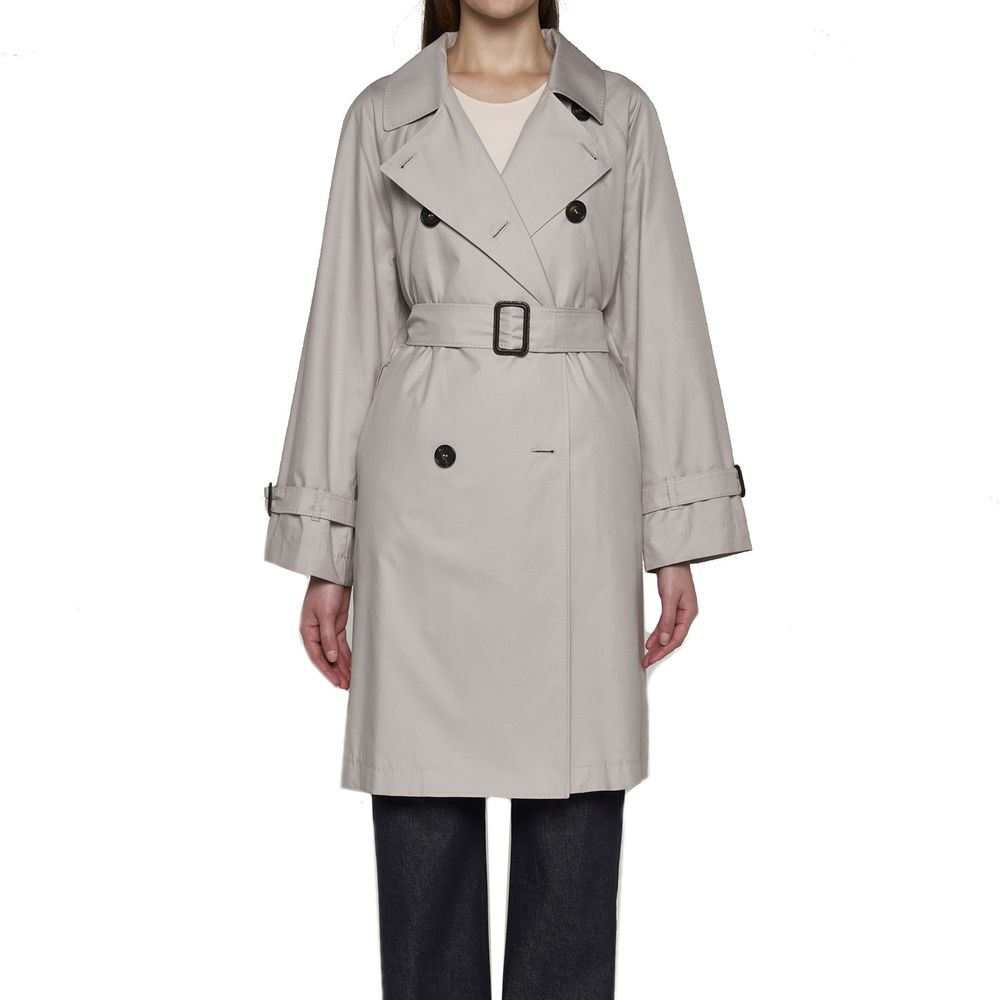 Max Mara Blend Cotton Trench Coat