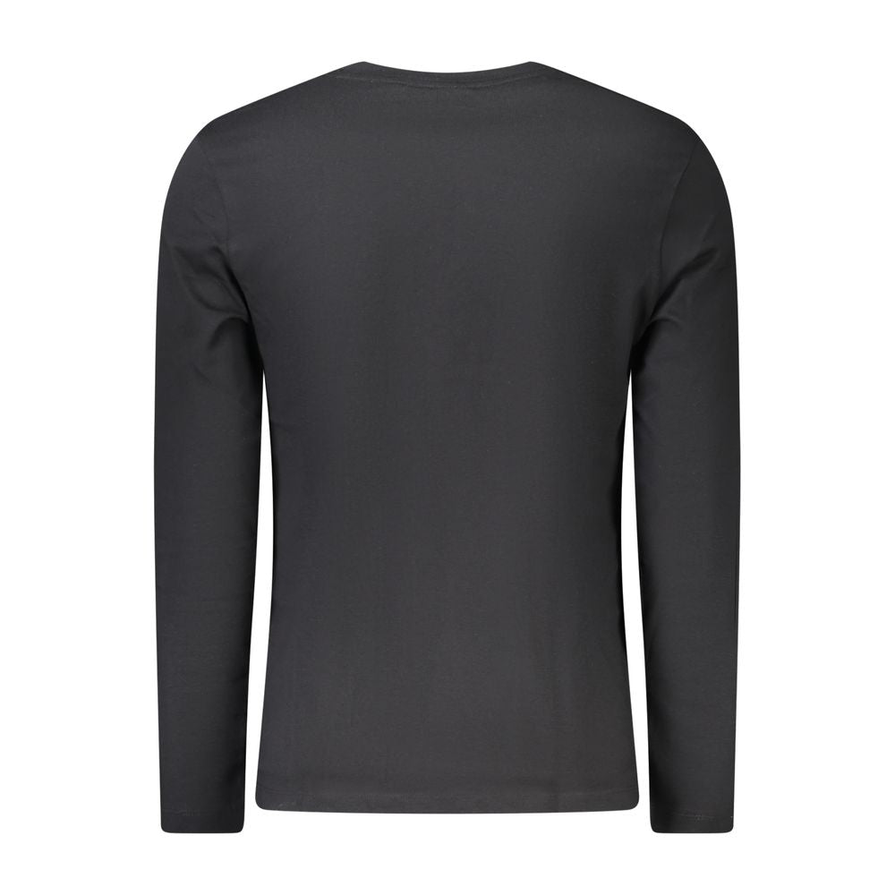 Hugo Boss Black Cotton Men TShirt