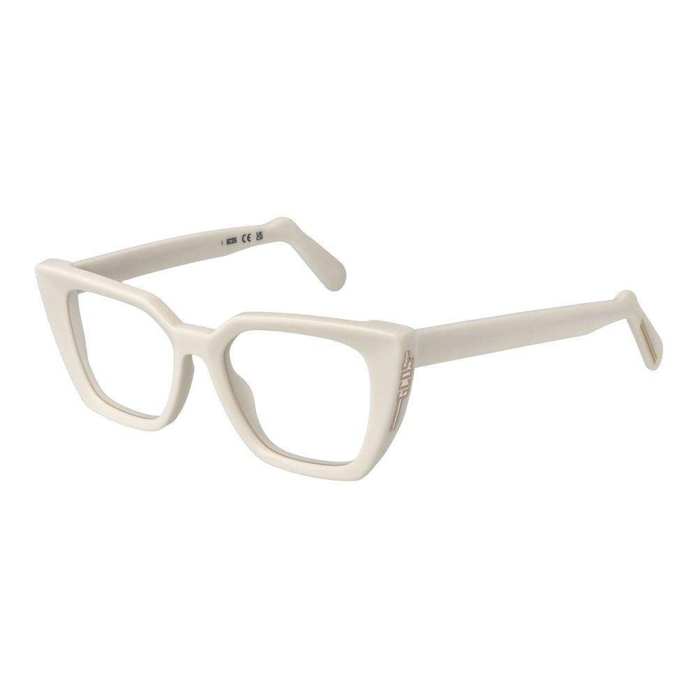 GCDS White Women Optical Frames