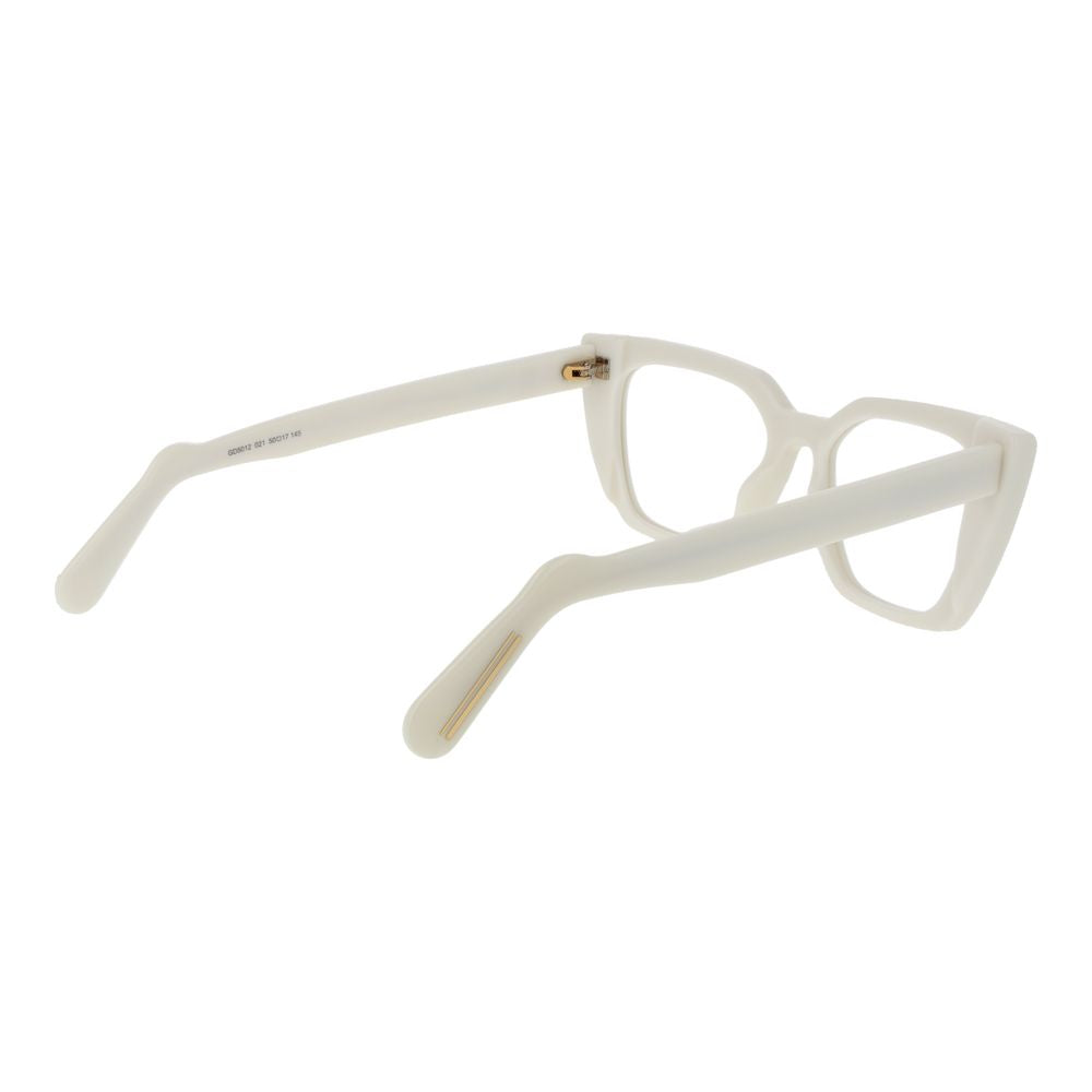 GCDS White Women Optical Frames