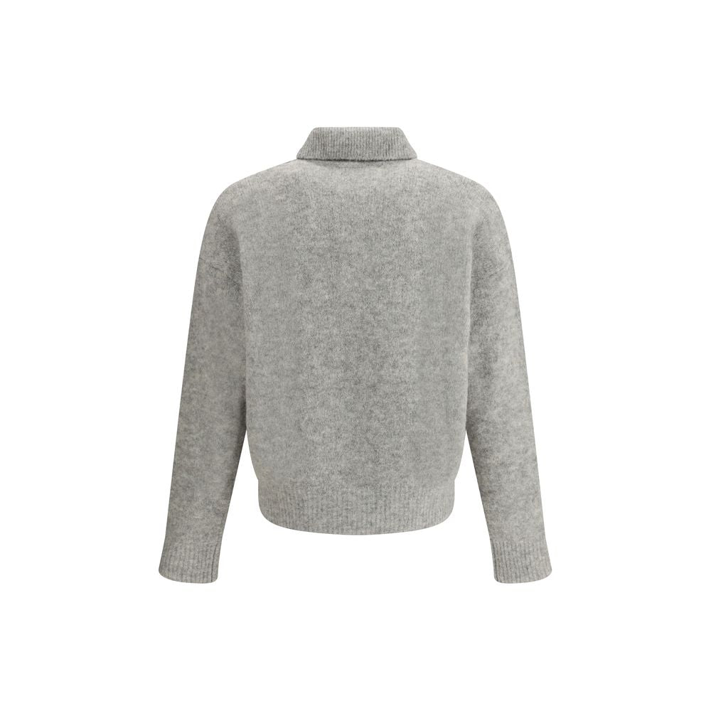 Ami Paris Wool Polo Sweater
