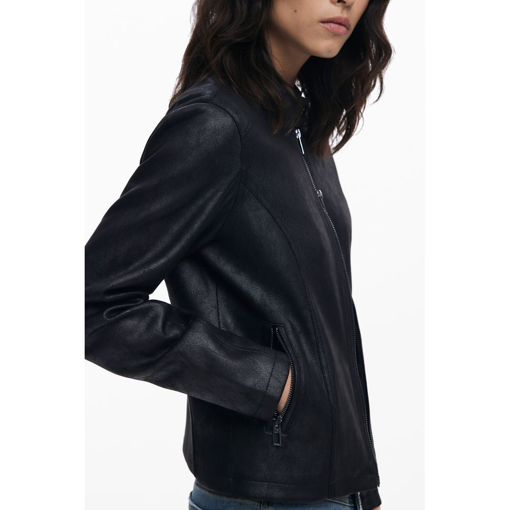 Desigual Black Polyester Women Jacket