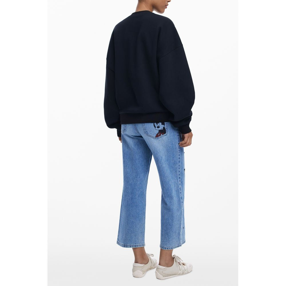 Desigual Black Cotton Women Sweater