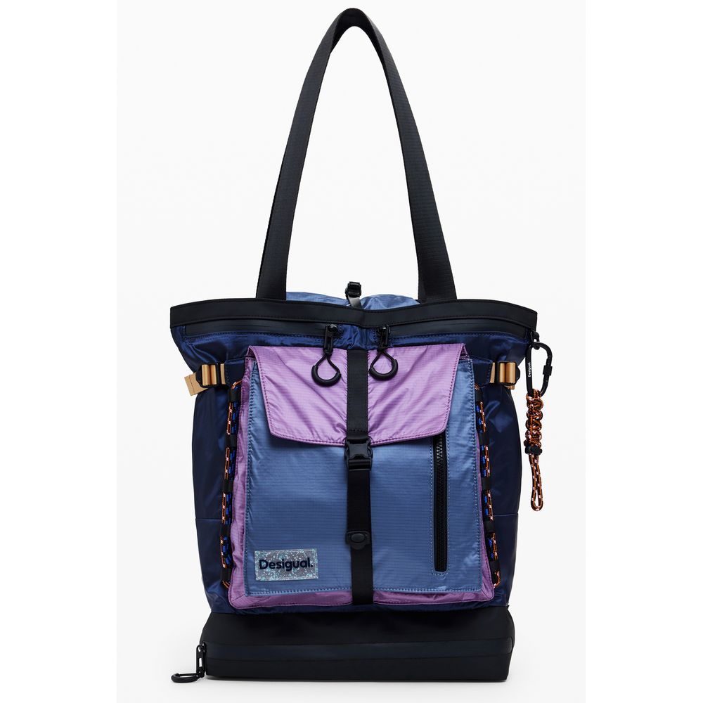 Desigual Blue Polyethylene Women Backpack
