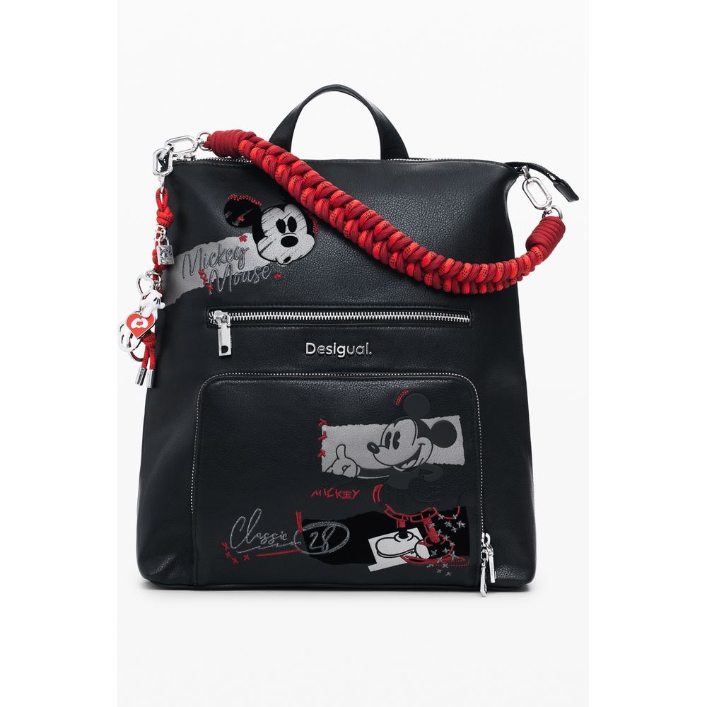 Desigual Black Polyethylene Women Backpack