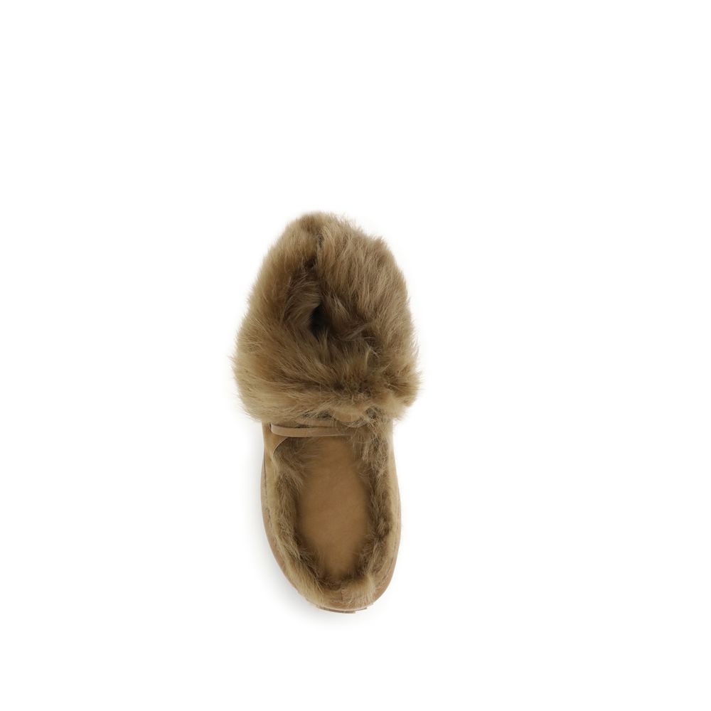 Pedro García Furry Ankle Boots