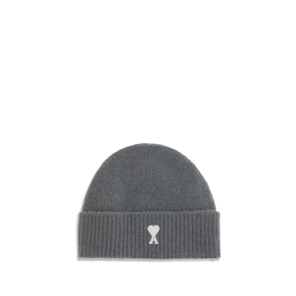 Ami Paris Ami De Coeur beanie Hat