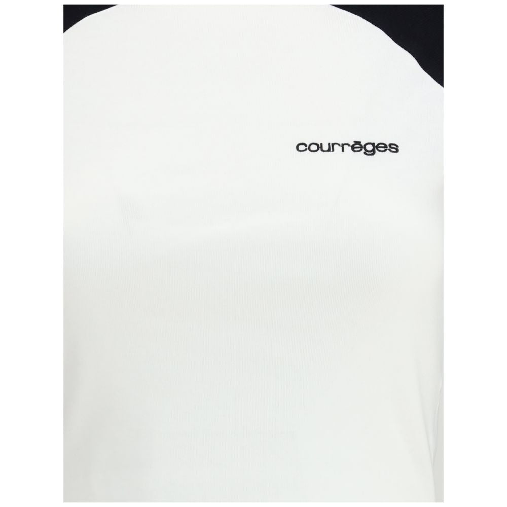 Courrèges Circle Contrast T-Shirt
