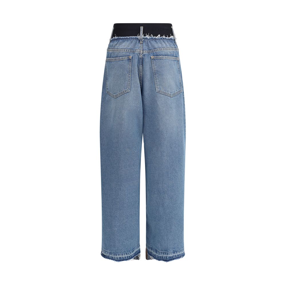ALAINPAUL Elastic waist Jeans