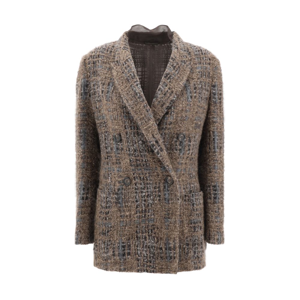 Brunello Cucinelli Mohair Blazer Jacket