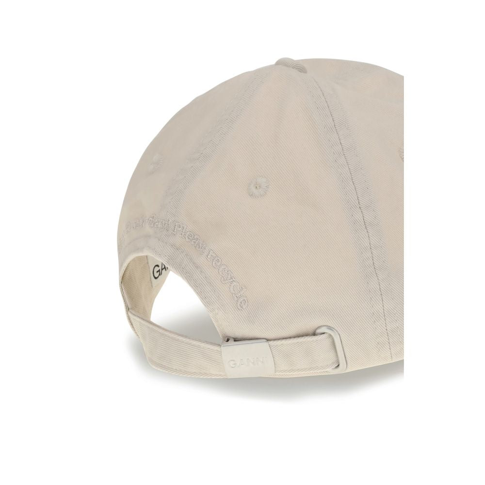 Ganni Kitty Baseball Cap