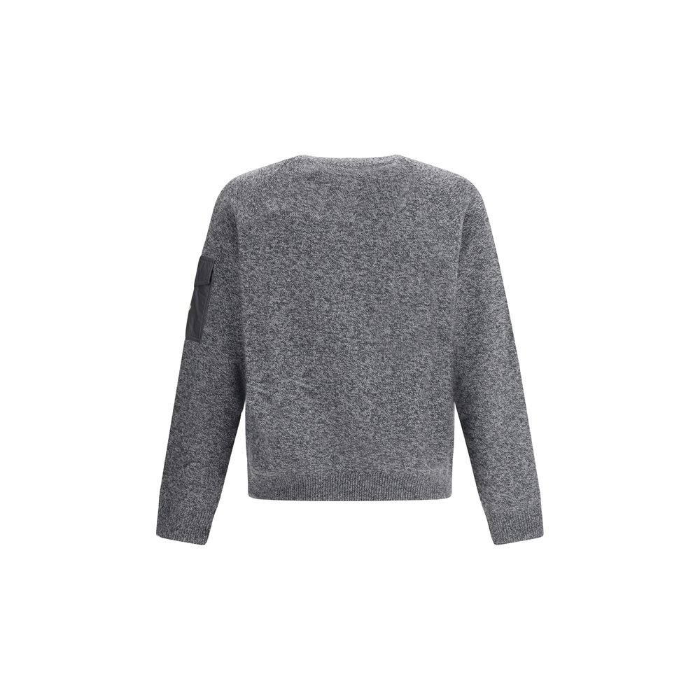 Moncler Wool mouliné and cashmere Sweater