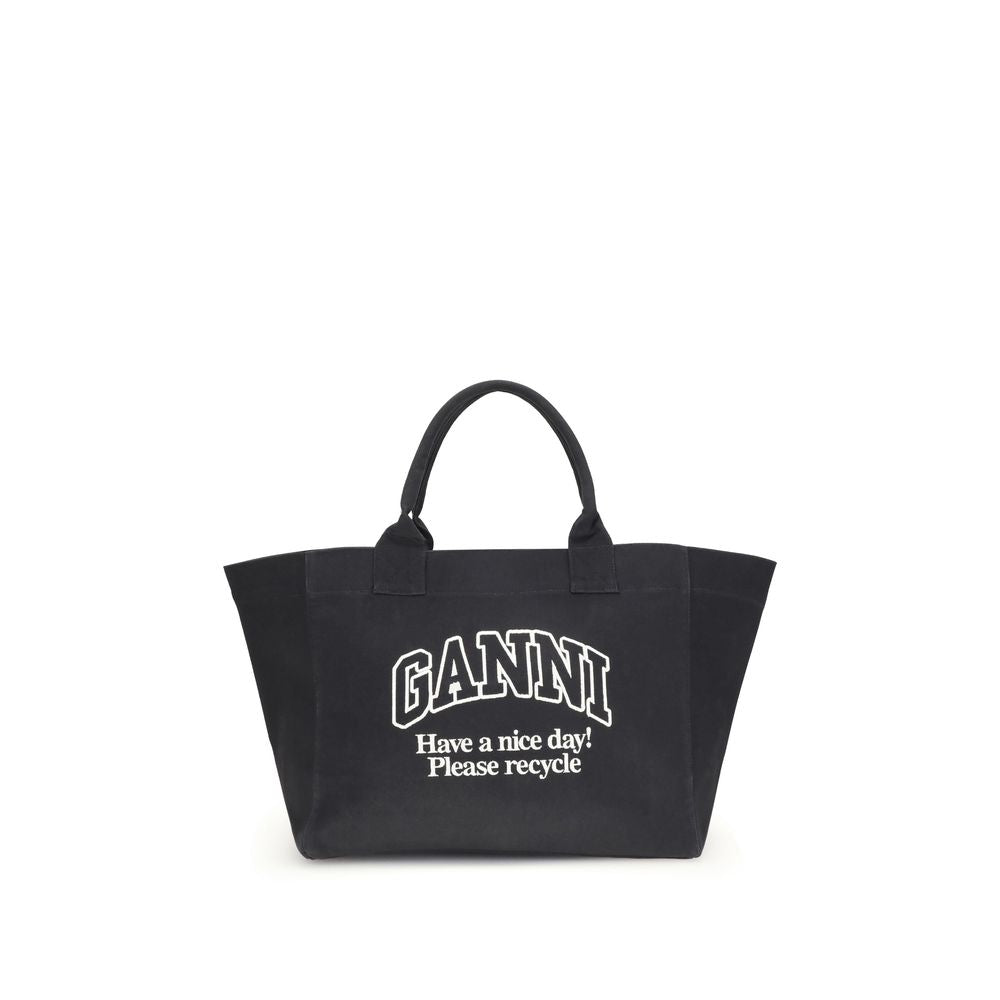 Ganni XXL Canvas Tote Bag