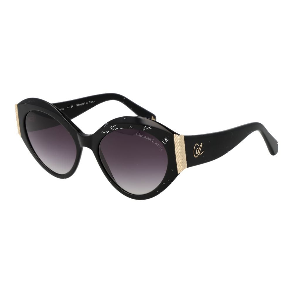 Christian Lacroix Black Women Sunglasses