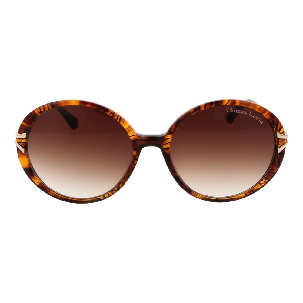 Christian Lacroix Brown Women Sunglasses