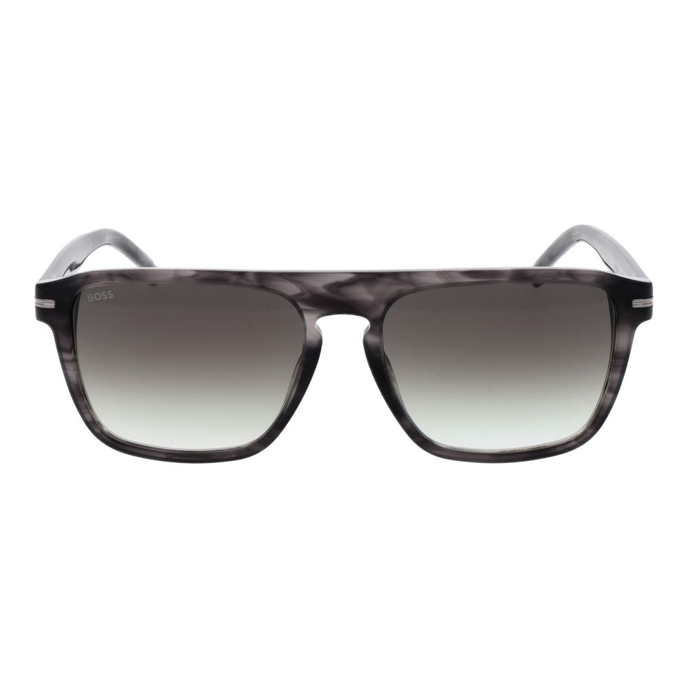 Hugo Boss Gray Men Sunglasses
