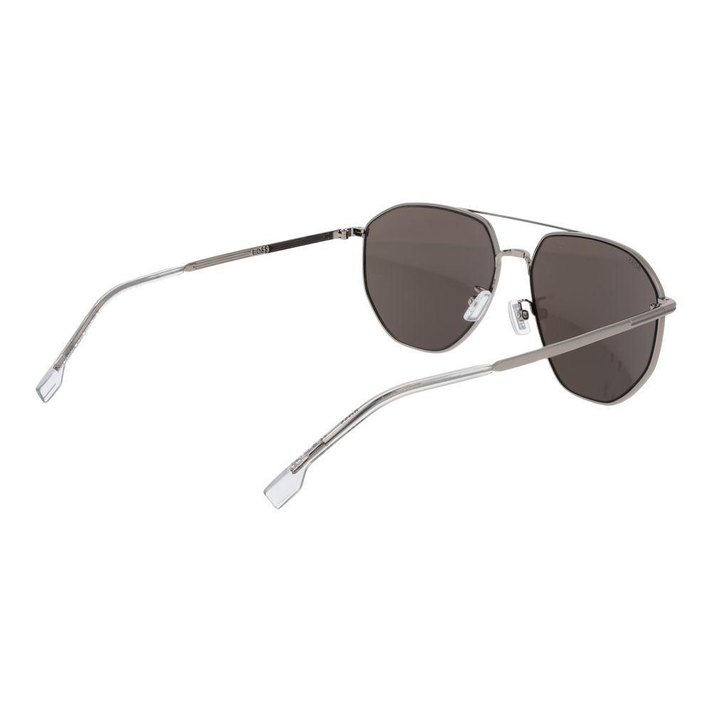 Hugo Boss Silver Men Sunglasses