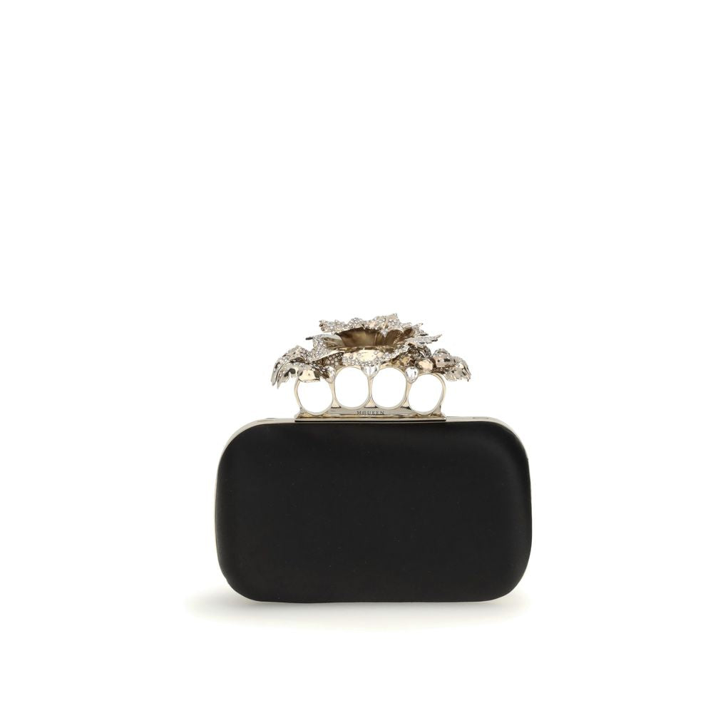 Alexander McQueen Carnation Knuckle Clutch