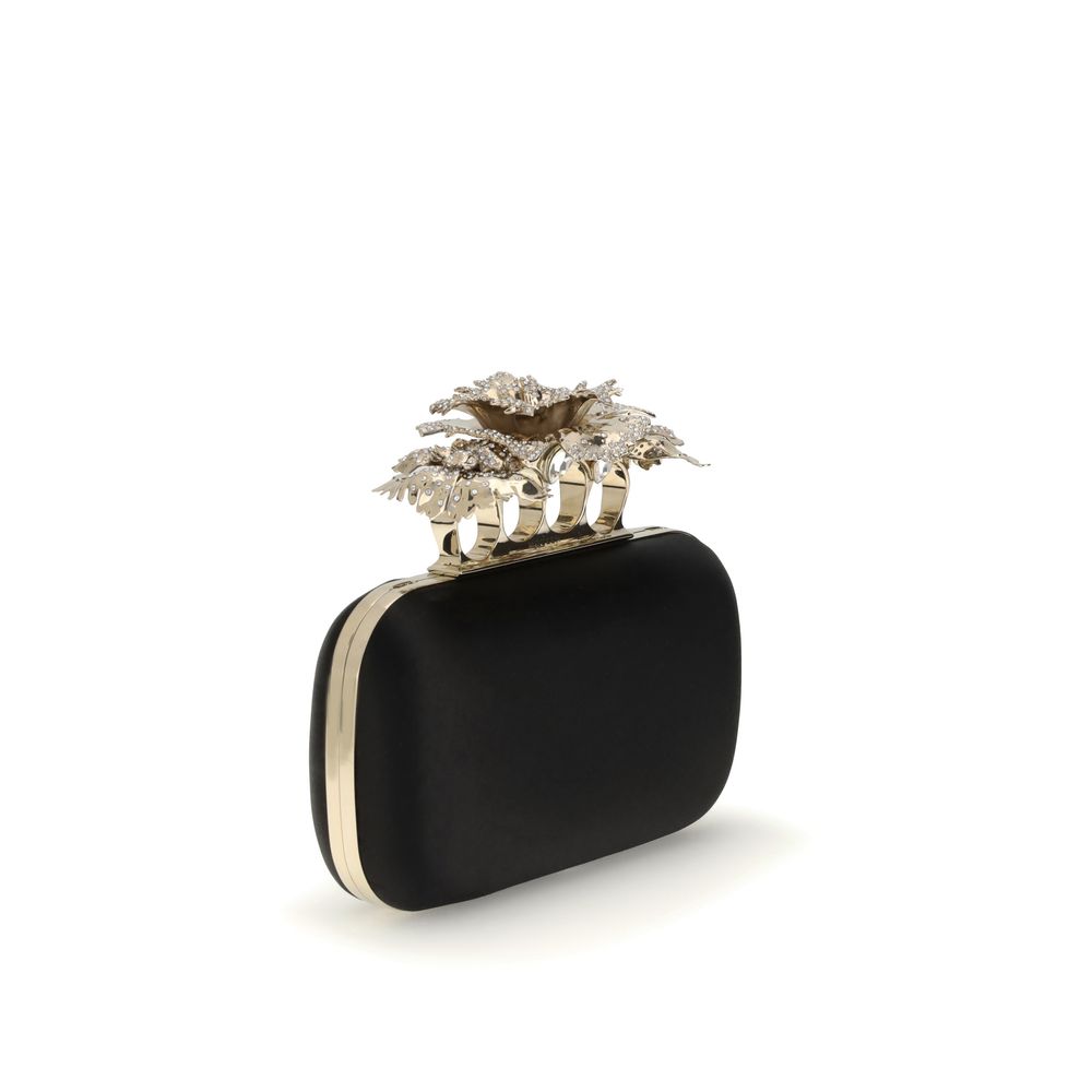 Alexander McQueen Carnation Knuckle Clutch