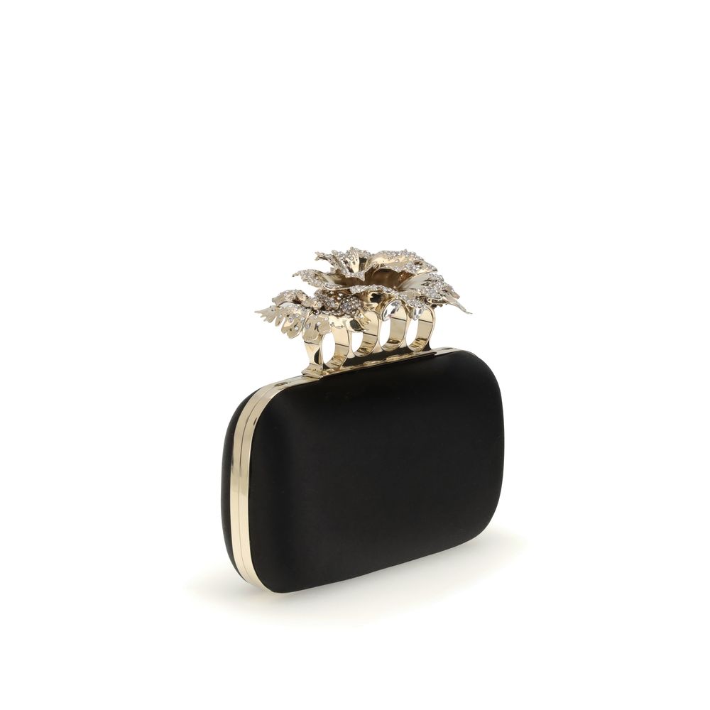 Alexander McQueen Carnation Knuckle Clutch