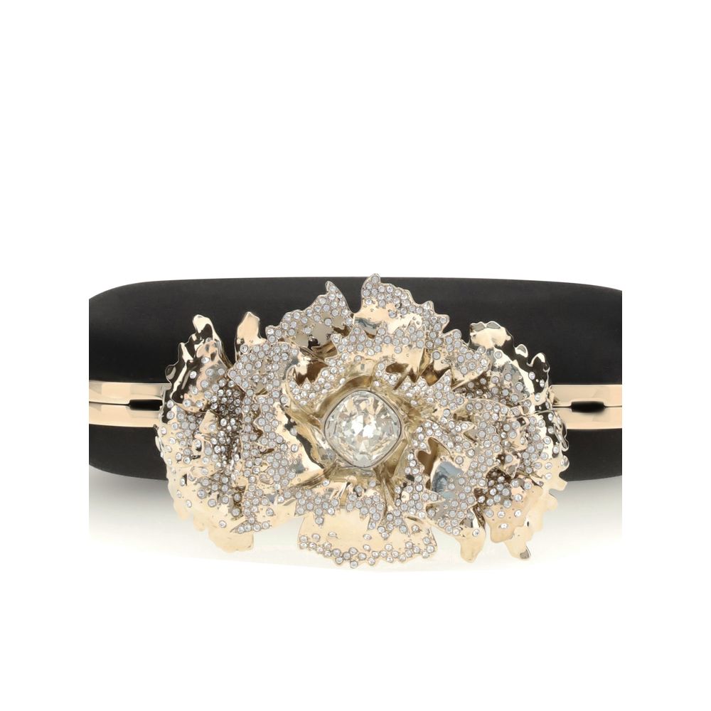 Alexander McQueen Carnation Knuckle Clutch