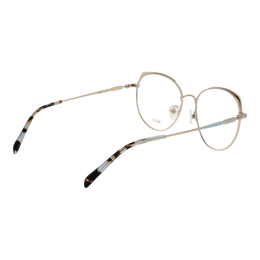 Emilio Pucci Gold Women Optical Frames