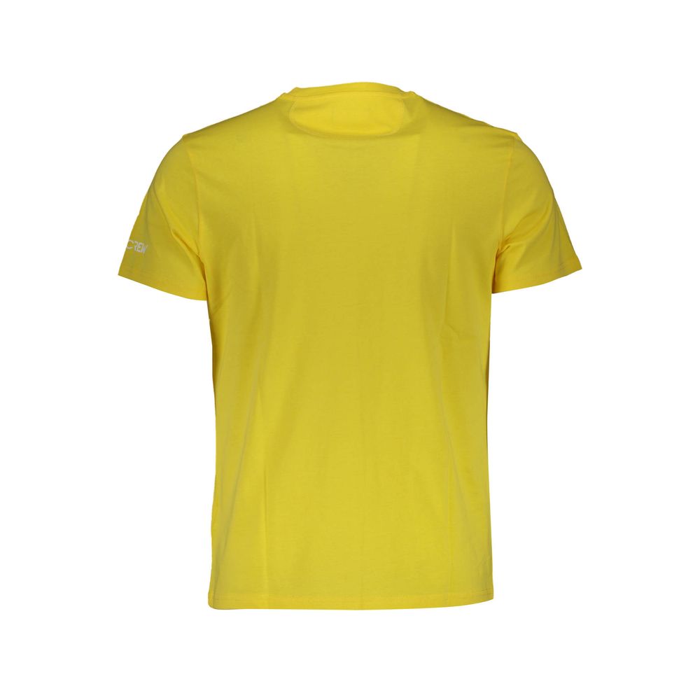 La Martina Yellow Cotton T-Shirt