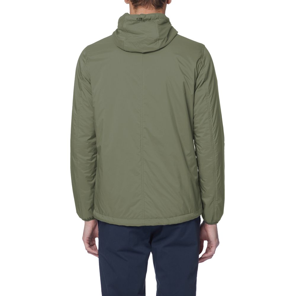 Herno Green Polyamide Jacket