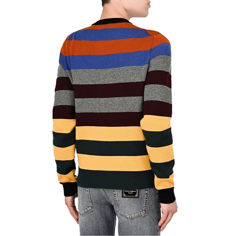 Dolce & Gabbana Multicolor Cashmere Sweater