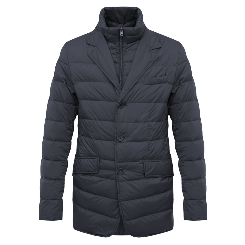 Herno Blue Polyamide Jacket