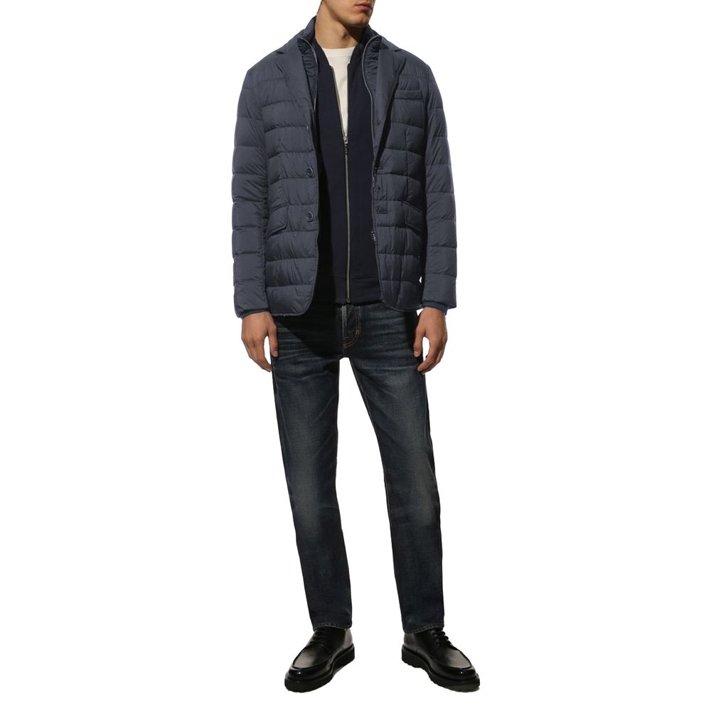 Herno Blue Polyamide Jacket