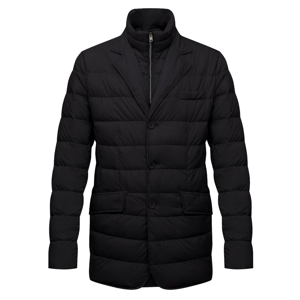 Herno Black Polyamide Jacket