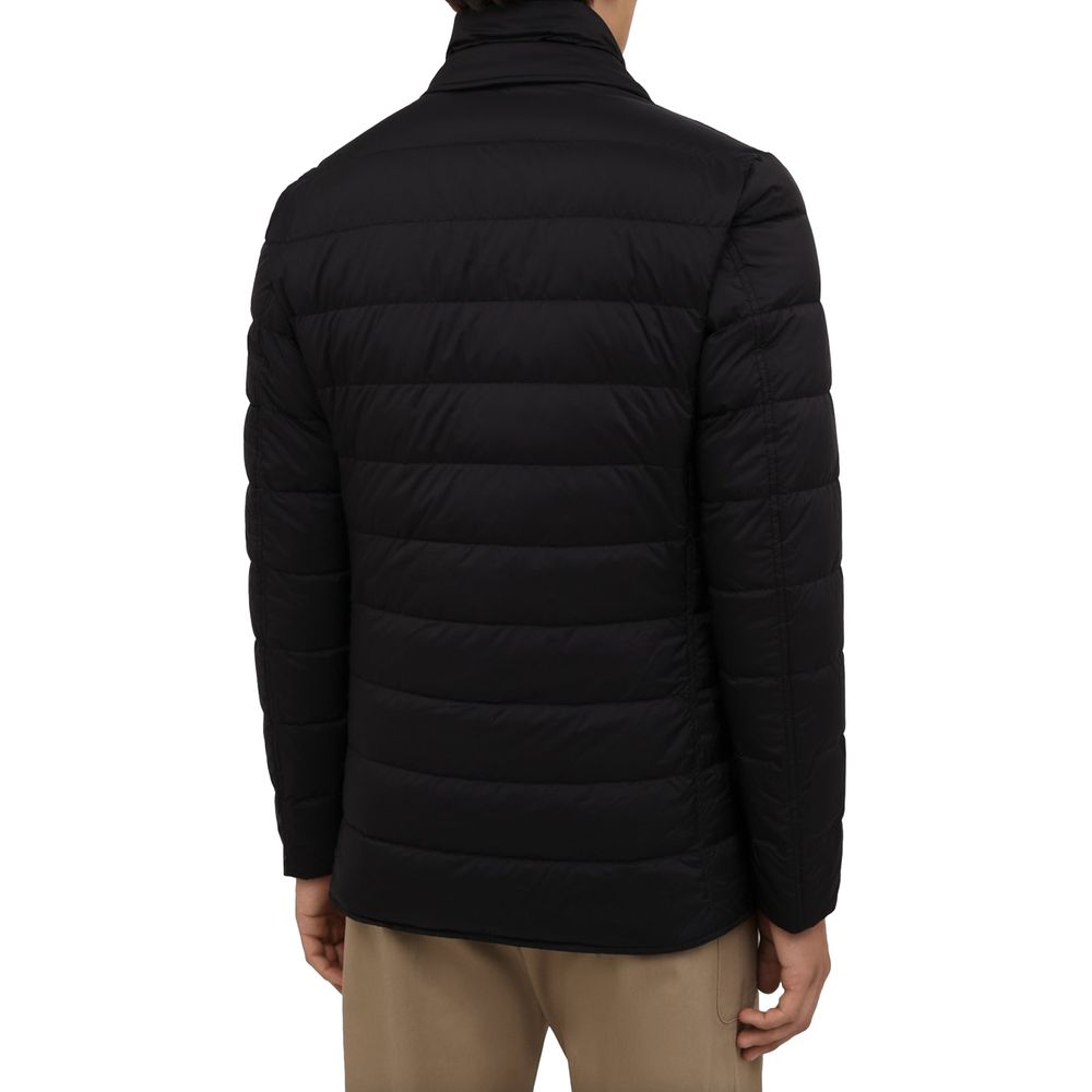 Herno Black Polyamide Jacket