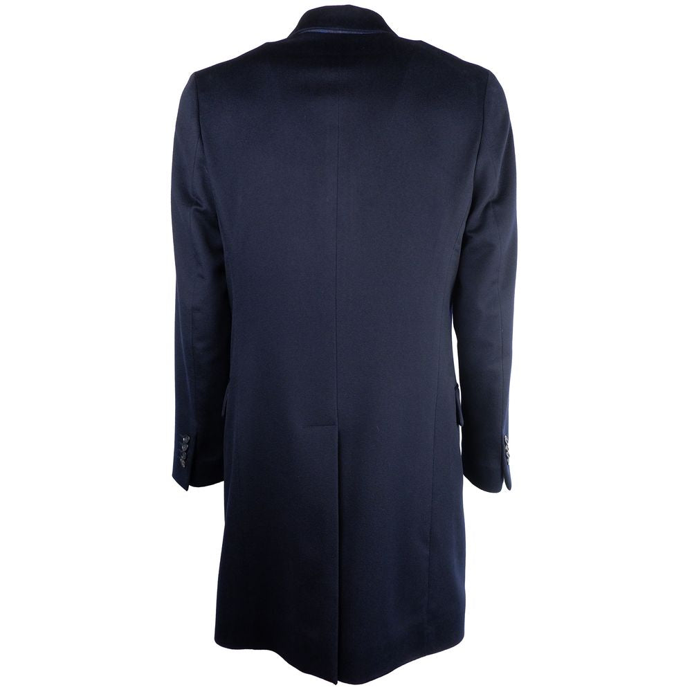 Made in Italy Blue Cashmere Jacket