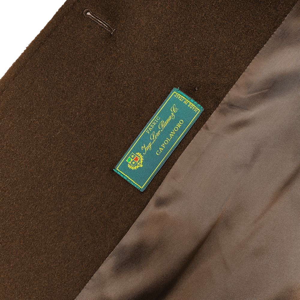Made in Italy Brown Wool Jackets & Coat