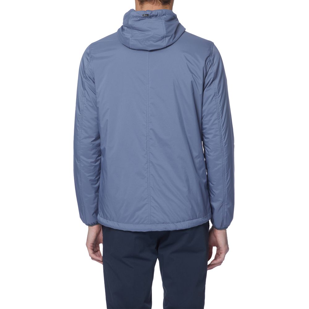 Herno Blue Polyamide Jacket