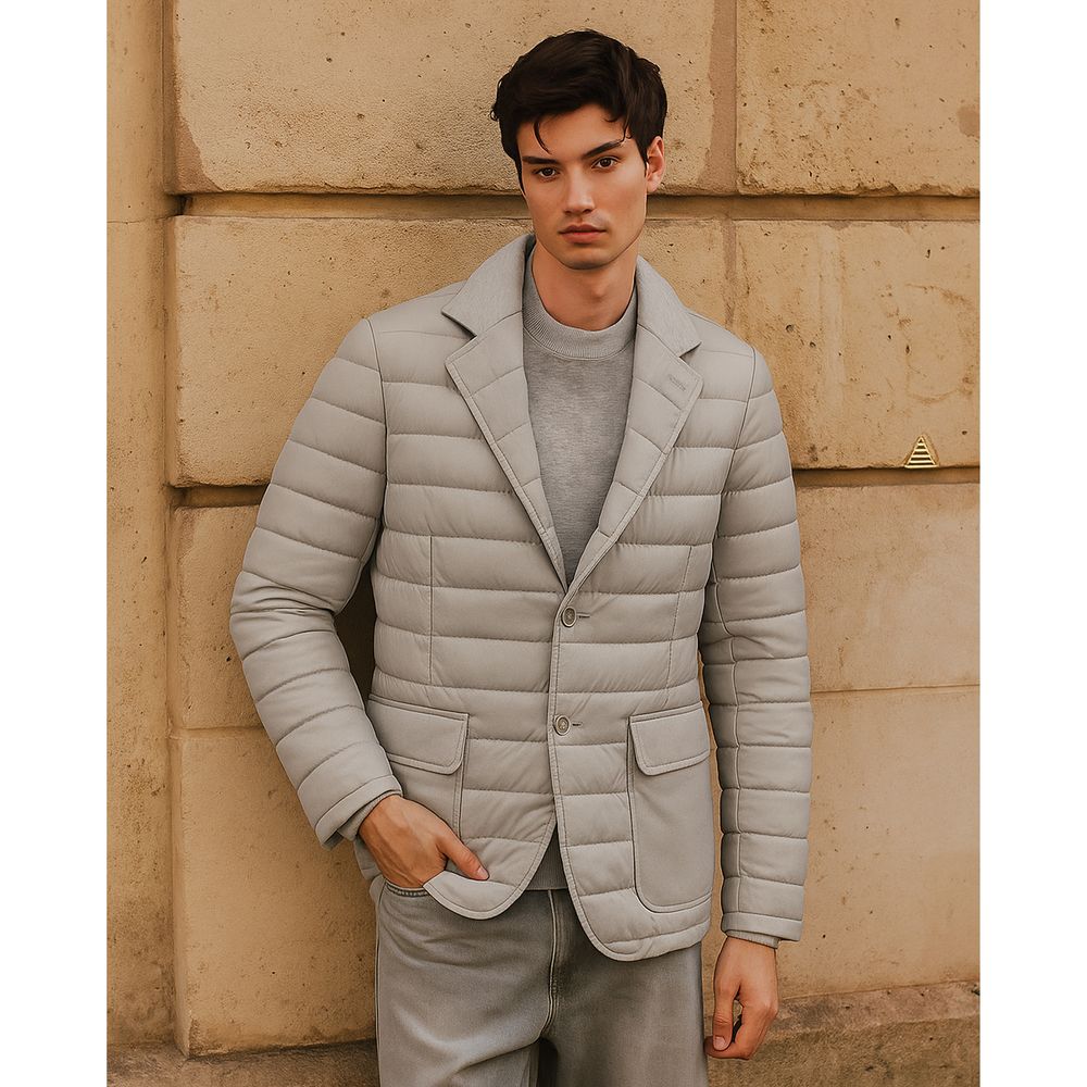 Herno Gray Polyamide Jacket