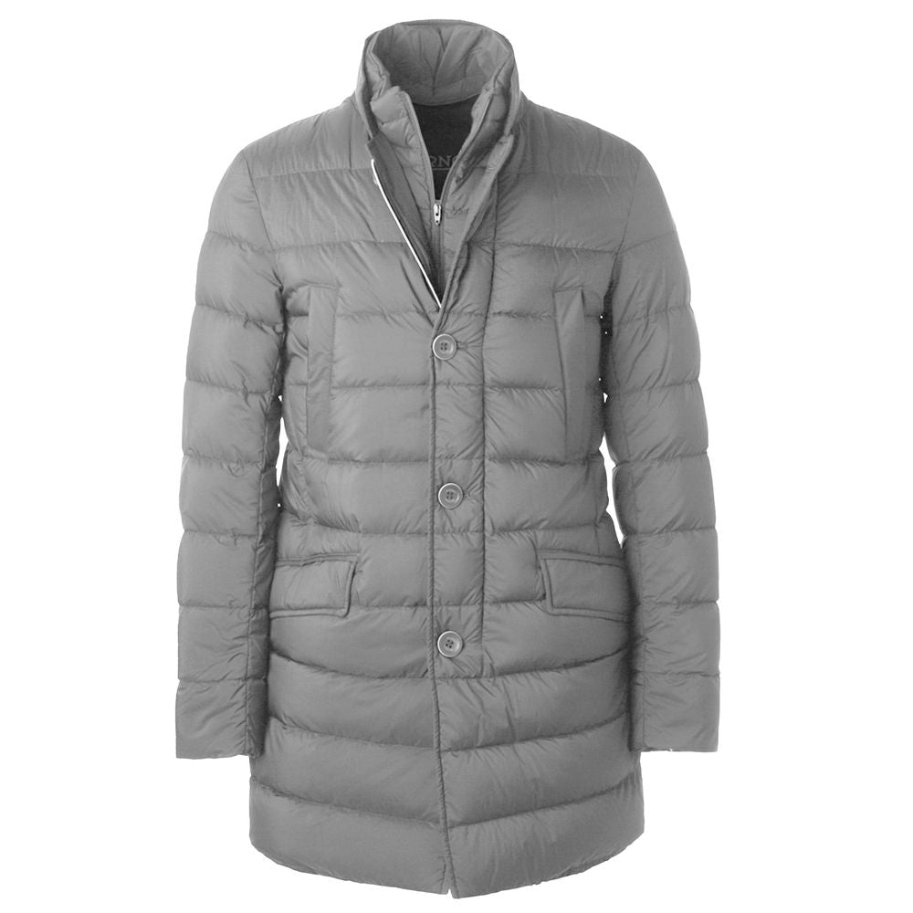 Herno Gray Polyamide Jacket