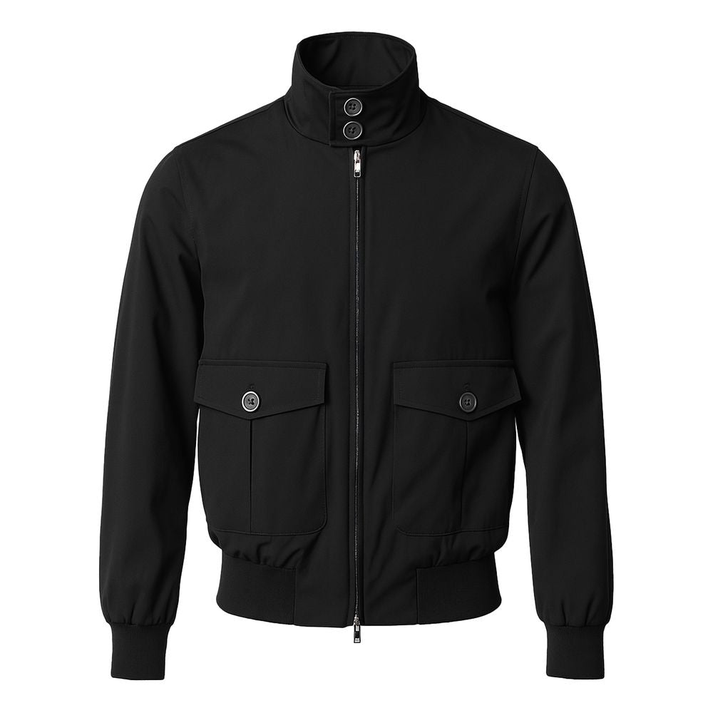Herno Black Wool Jacket