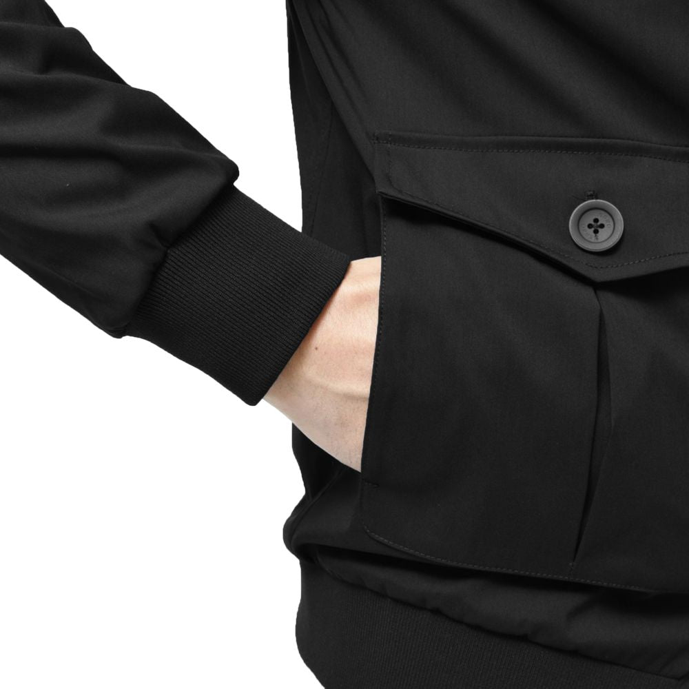 Herno Black Wool Jacket