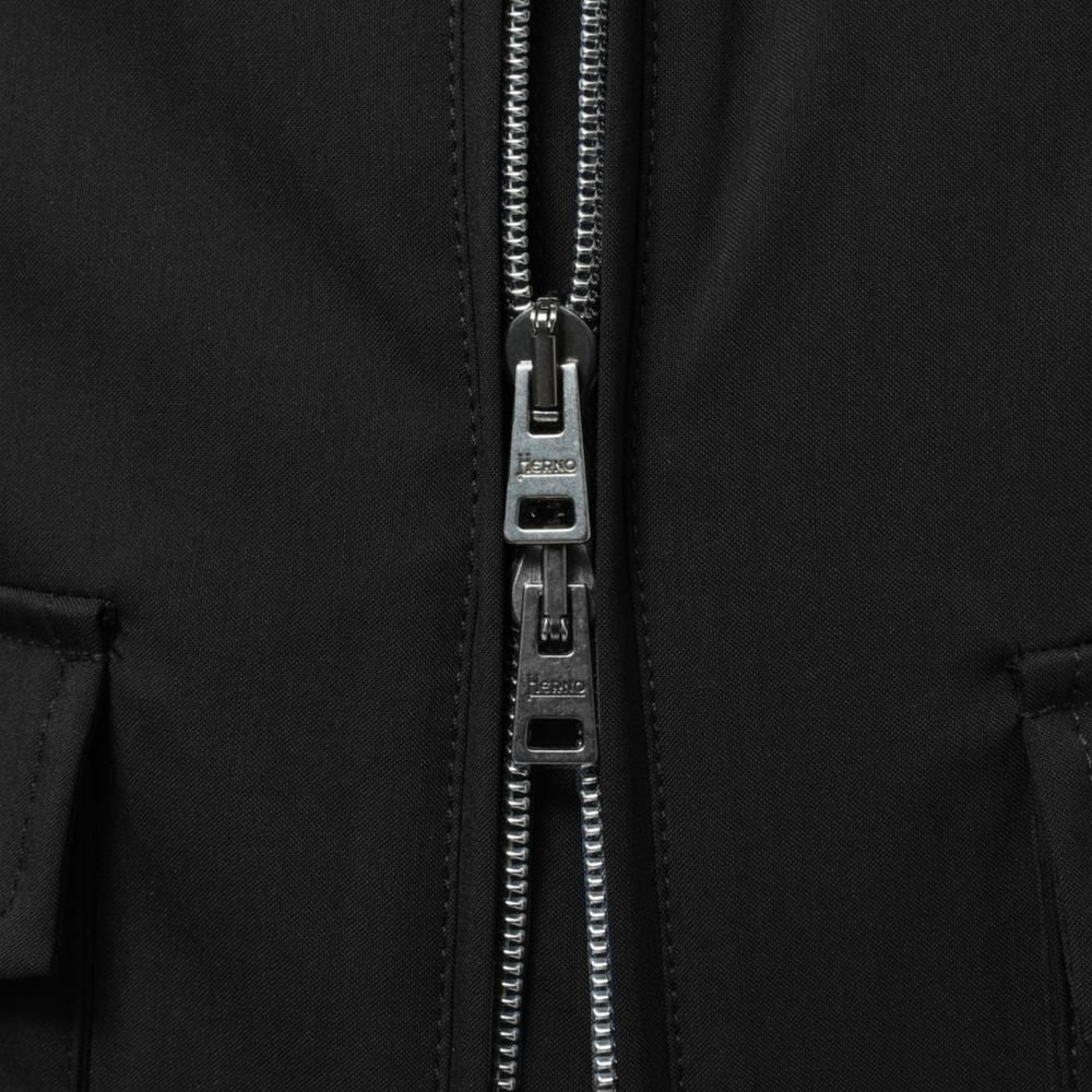 Herno Black Wool Jacket