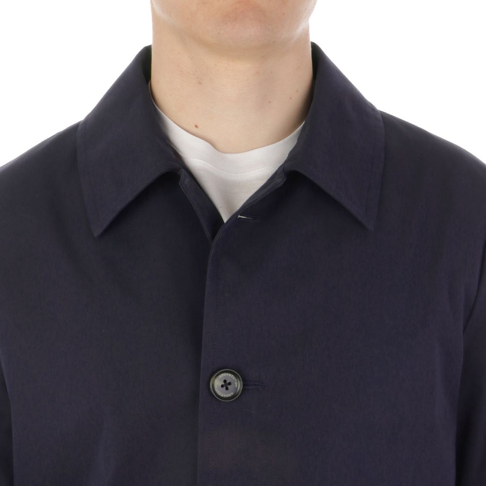 Aquascutum Blue Polyester Jacket