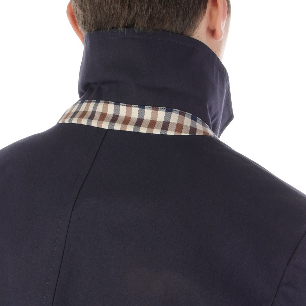 Aquascutum Blue Polyester Jacket