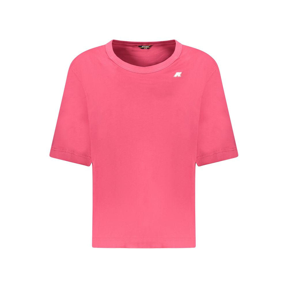 K-WAY Pink Cotton Tops & T-Shirt