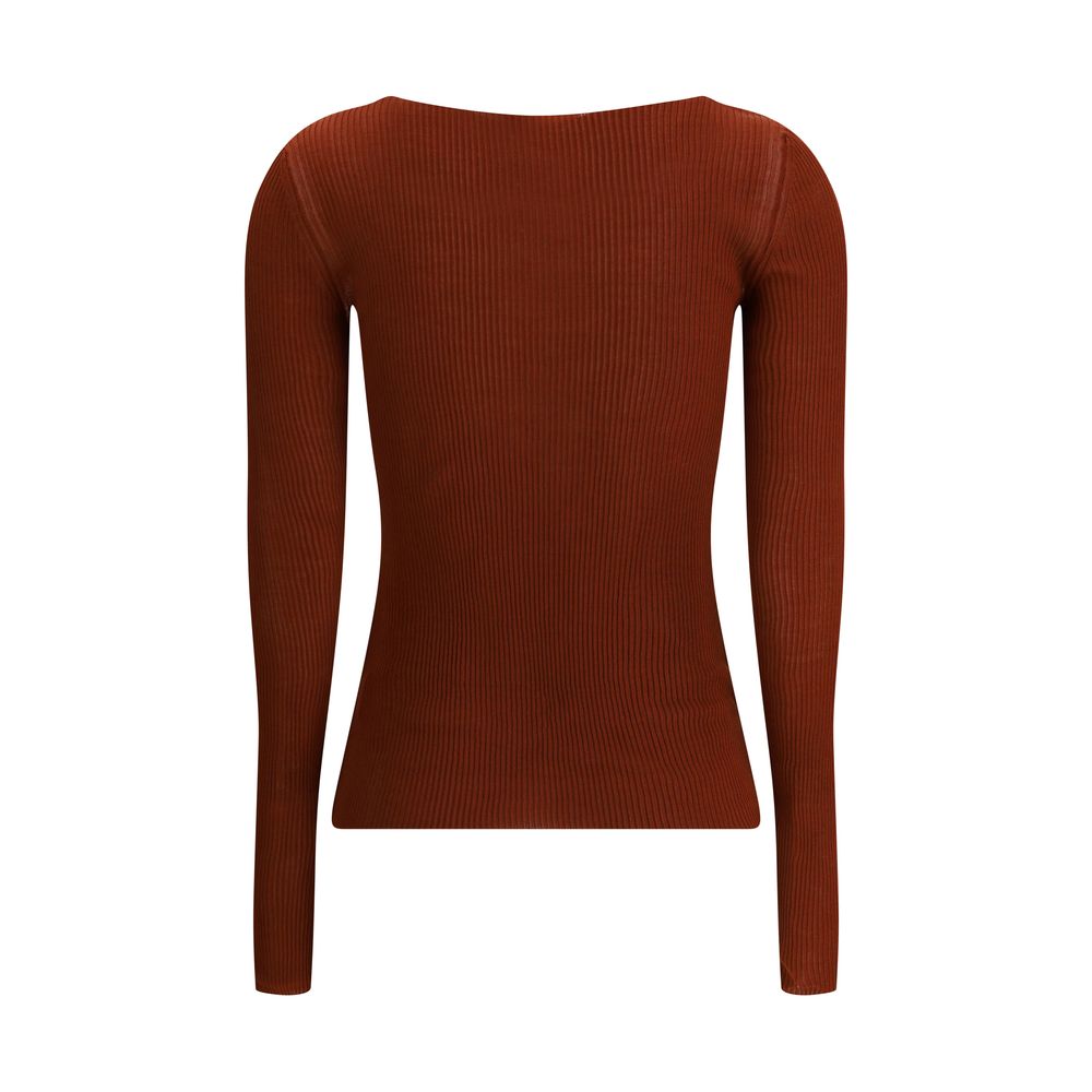 Petar Petrov Ribbed fitted Top