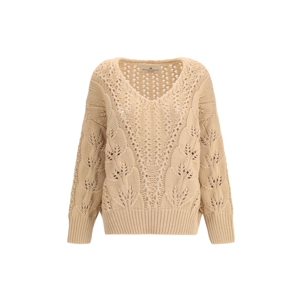 Ermanno Scervino Perforated cashmere Sweater