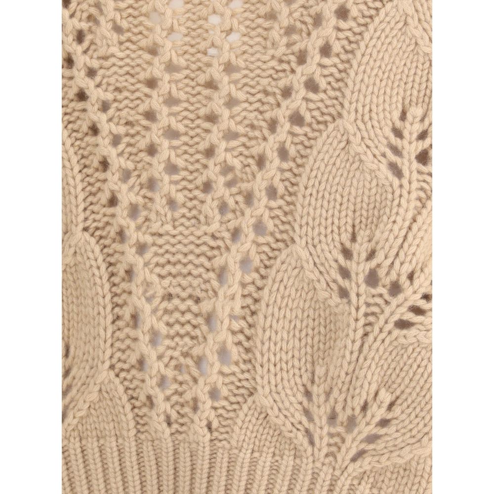 Ermanno Scervino Perforated cashmere Sweater