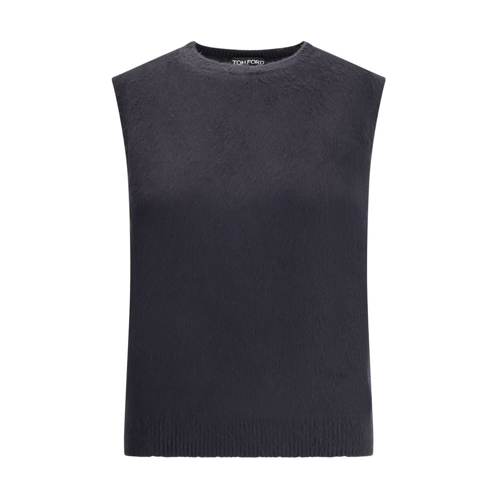 Tom Ford Crewneck Tank Top in silk