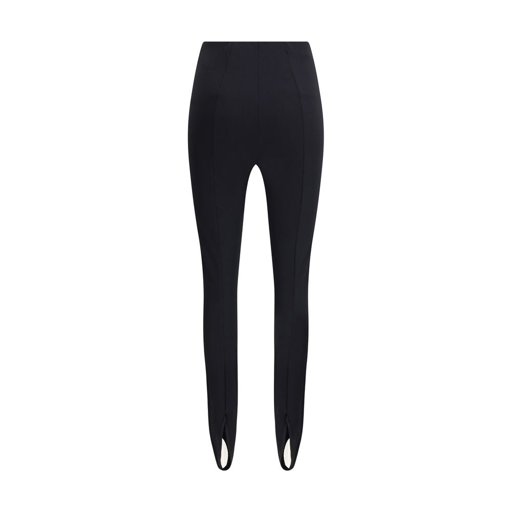 Cruna Slim fit black Bracket Leggings