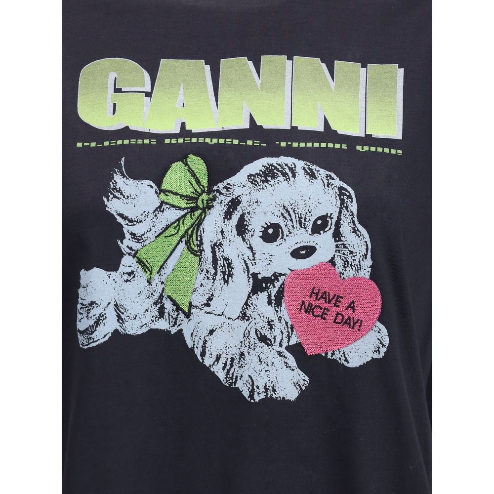 Ganni Puppy T-Shirt